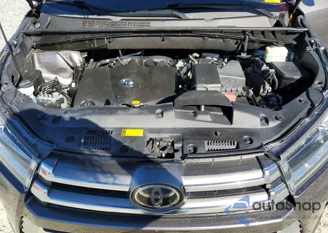 2017 Toyota Highlander Limited z USA, uszkodzony, nr VIN 5TDDZRFH2HS361506